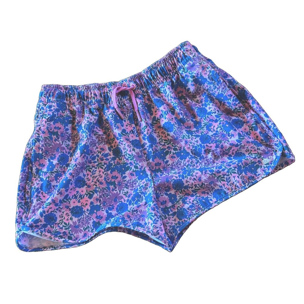 Vineyard Vines Girls Medium 12-14 Pink Running Shorts Performance Pockets